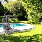 Capri Swing Alaçatı Plus Tekli Bahçe Salıncağı | Bahçe Salıncağı - 11