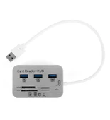 Tx TXACUCR340 3 x USB 3.0 HUB ve Çoklu Harici Kart Okuyucu - 5