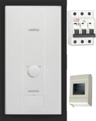 Blue E 380 volt 3 faz Ani Su Isıtıcı 24 Kw - Merkezi Sistem Sigorta ve kutusu dahil - 1