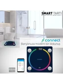 Polosmart PSC04 Connect Yağ Ölçer Akıllı Bluetooth Tartı Baskül - 5