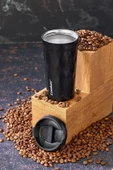 Cooker CKR-2048 Siyah Termos 350 Ml Paslanmaz Çelik - 3