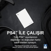 Seagate Game Drive PS4/PS5, 2 TB, Harici SSD - USB 3.0, Resmi Lisanslı, Mavi LED STLV2000201 - 3