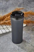 Cooker CKR-2050 Siyah 400 ML Bardaklı Paslanmaz Çelik Termos - 1
