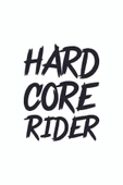 Hard Core Rider Motosiklet Sticker 17 X 13CM - 3