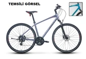 28J CARRARO SPORTIVE 225 ŞEHİR BİSİKLETİ - MAT MAVİ YEŞİL MOR SİYAH - 51 KADRO - 1