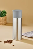 Cooker CKR-2056 Gri 400 ML Bardaklı Paslanmaz Çelik Termos - 1