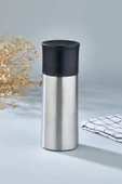 Cooker CKR-2055 Siyah 300 ML Bardaklı Paslanmaz Çelik Termos - 1