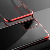 Galaxy S20 Kılıf Zore Dört Köşeli Lazer Silikon Kılıf thumbnail 8