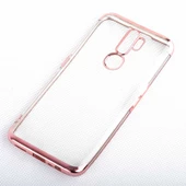 Oppo A9 2020 Kılıf Zore Dört Köşeli Lazer Silikon Kılıf thumbnail 6