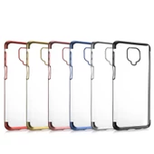 Xiaomi Redmi Note 9 Pro Kılıf Dört Köşeli Lazer Silikon Kılıf thumbnail 9