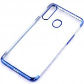 Galaxy A20S Kılıf Zore Dört Köşeli Lazer Silikon Kılıf - 5