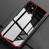 Apple iPhone 11 Kılıf Zore Dört Köşeli Lazer Silikon Kılıf - 1