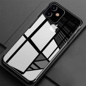 Apple iPhone 11 Kılıf Zore Dört Köşeli Lazer Silikon Kılıf - 2