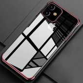 Apple iPhone 11 Kılıf Zore Dört Köşeli Lazer Silikon Kılıf - 6