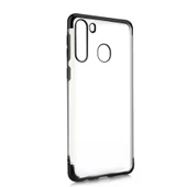 Galaxy A11 Kılıf Zore Dört Köşeli Lazer Silikon Kılıf thumbnail 2