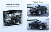 CaDA Warrior Police Truck Uzaktan Kumandalı Polis Aracı Yapı Blokları Oyuncak Seti C51207W - 10