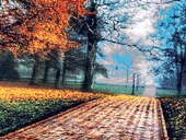 Kayıp Mevsimin Hikayesi Adlı İran Tebriz Halı Tablo 123x73cm - Duvar Halı Kilim Tablo thumbnail 3