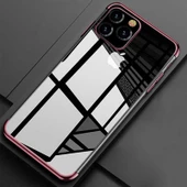 Apple iPhone 11 Pro Max Kılıf Dört Köşeli Lazer Silikon Kılıf - 6