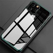 Apple iPhone 11 Pro Max Kılıf Dört Köşeli Lazer Silikon Kılıf - 8