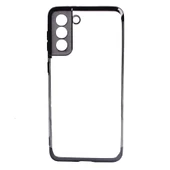 Galaxy S21 Kılıf Zore Dört Köşeli Lazer Silikon Kılıf thumbnail 3