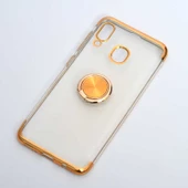 Galaxy A20 Kılıf Zore Gess Kenarları Renkli Yüzük Aparatlı Kılıf thumbnail 3