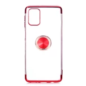 Galaxy M51 Kılıf Zore Gess Kenarları Renkli Yüzük Aparatlı Kılıf thumbnail 4