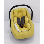 Mordesign Babynest Ortopedik Anne Yanı Bebek Yatak ve Puset Aksesuar 6'lı Set - 4