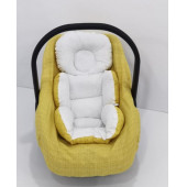 Mordesign Babynest Ortopedik Anne Yanı Bebek Yatak ve Puset Aksesuar 6'lı Set - 5