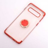 Galaxy S10E Kılıf Zore Gess Kenarları Renkli Yüzük Aparatlı Kılıf thumbnail 4