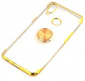 Galaxy A10S Kılıf Zore Gess Kenarları Renkli Yüzük Aparatlı Kılıf thumbnail 3