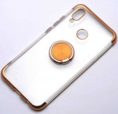 Huawei P20 Lite Kılıf Zore Gess Kenarları Renkli Yüzük Aparatlı - 3
