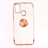 Galaxy M30S Kılıf Gess Kenarları Renkli Yüzük Aparatlı Kılıf thumbnail 6