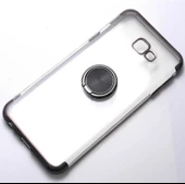 Galaxy J4 Plus Kılıf Gess Kenarları Renkli Yüzük Aparatlı Kılıf - 2