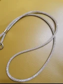 Gümüş Taşlı Telefon Boyun Askısı - 4