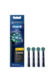 Oral-B Pro Cross Action X-Filament Siyah Şarjlı Diş Fırçası Yedek Başlığı 4 Ade thumbnail 5