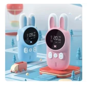 Wow Kids Rabbit Çocuk Telsizi Mavi-Pembe Xj11 - 1
