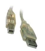 S-Link Yazıcı Kablosu 5 Metre 2.0 Şeffaf - 1