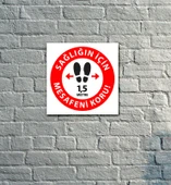 Uyarı Levhası 19x19 CM thumbnail 1