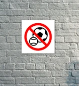 Uyarı Levhası 19x19 CM thumbnail 1