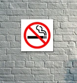 Uyarı Levhası 19x19 CM thumbnail 1