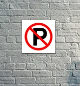 Uyarı Levhası 19x19 CM thumbnail 1