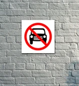 Uyarı Levhası 19x19 CM thumbnail 1