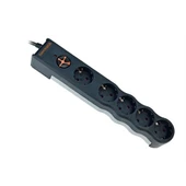 Tunçmatik Enerji Koruma Prizi Powersurge 5'li Siyah 1050 JOULE (TSK6136) - 1