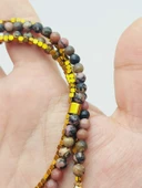 Lucid Dream Serisi Rodonit Taşı 4mm Kolye (45206) thumbnail 8