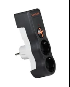 Tunçmatik Enerji Koruma Prizi Powersurge 2'li Siyah 525 JOULE (TSK5081) - 2