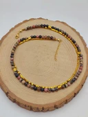 Lucid Dream Serisi Rodonit Taşı 4mm Kolye (45206) thumbnail 4