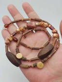 Ahşap & Jasper Tasarım Unisex Otantik Kolye (56098) thumbnail 1