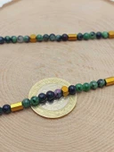 Epic Dream Serisi Anyolit (Rubizoit- Rubyzoisit) Taşı 4mm Kolye (45208) - 6