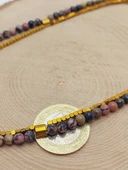 Lucid Dream Serisi Rodonit Taşı 4mm Kolye (45206) thumbnail 5