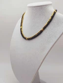 Lucid Dream Serisi Shungite (Şungit) Taşı 4mm Kolye (23170) thumbnail 10